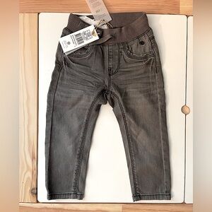 Noppies baby mid grey denim 6-9M (74) NWT